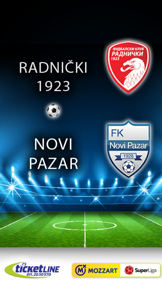 FK Radnički 1923 - FK Novi Pazar