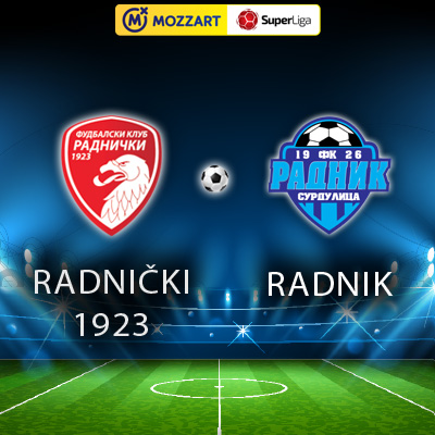 Partizan v Radnicki 1923 Kragujevac - Mozzart Super League Season