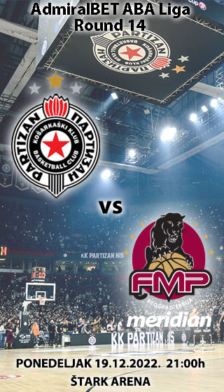 Partizan Mozzart Bet - FMP Meridian